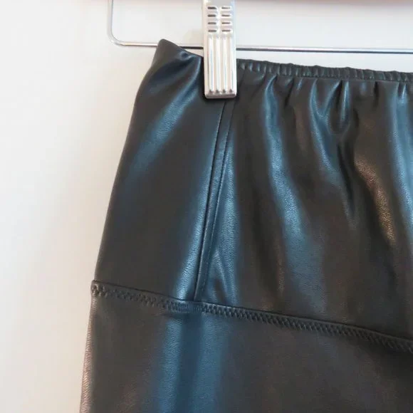 ARITZIA WILFRED Daria Black Faux Leather Leggings - Size S - Picture 6 of 15
